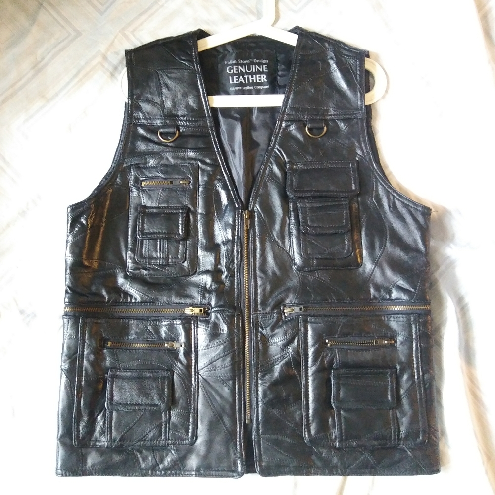 - Navarre Leather Co. Vest
